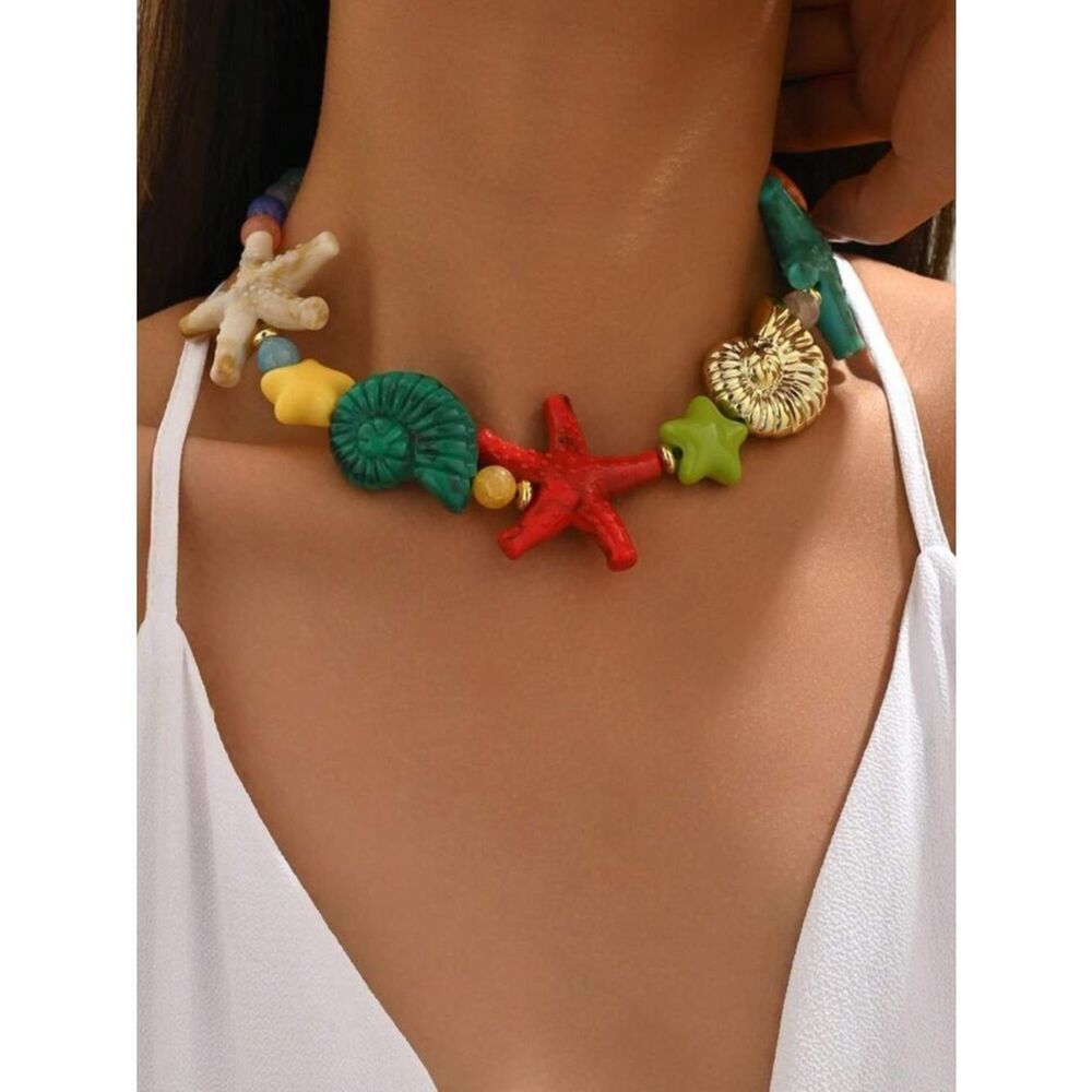 Starfish necklace N2133